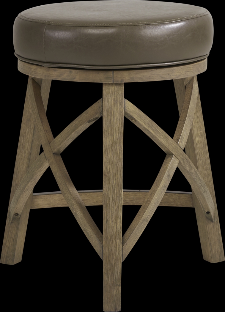 Relaira Sage Swivel Counter Height Stool - Thumbnail - Image 1