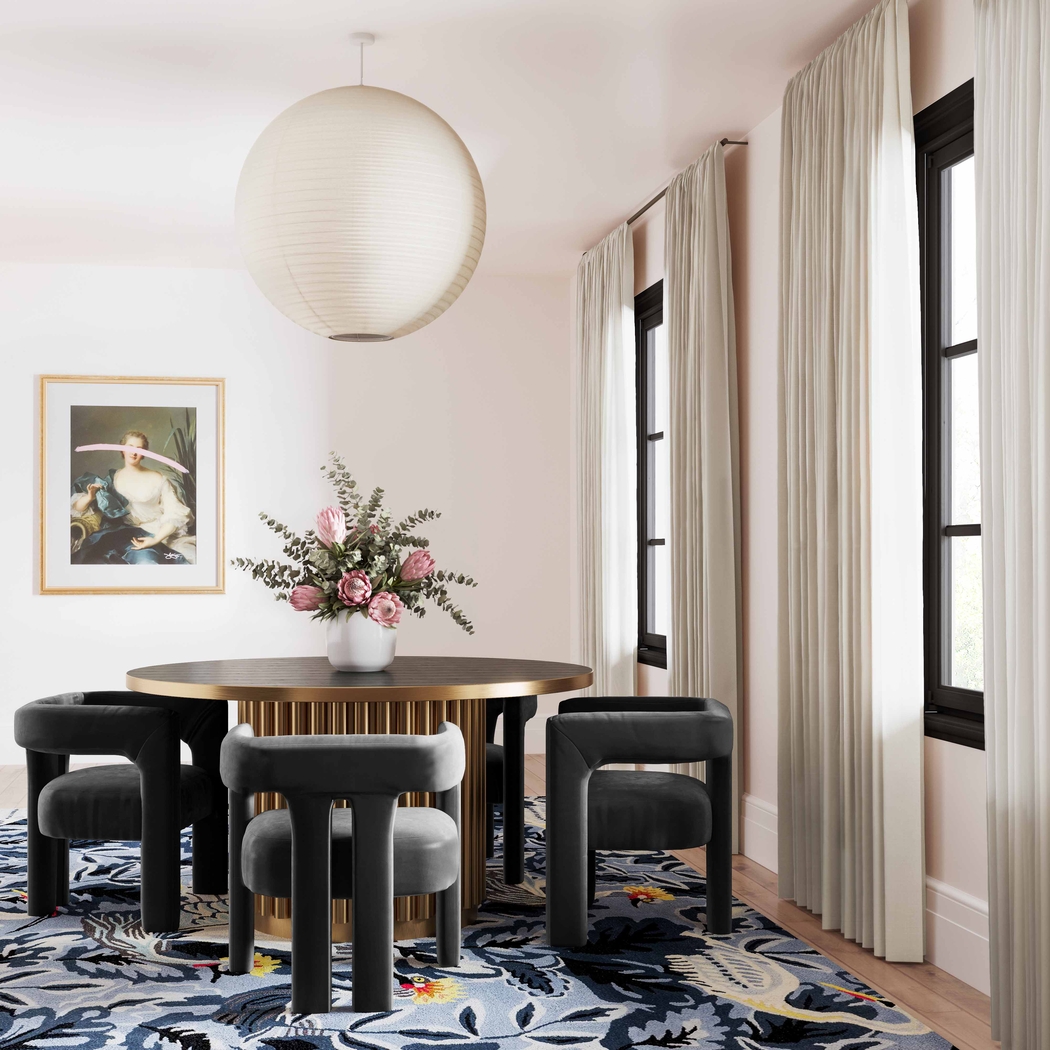 Remagen Black Accent Chair - Thumbnail - Image 3