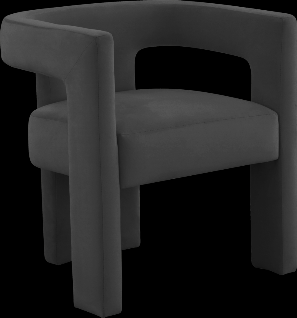 Remagen Black Accent Chair - Thumbnail - Image 4