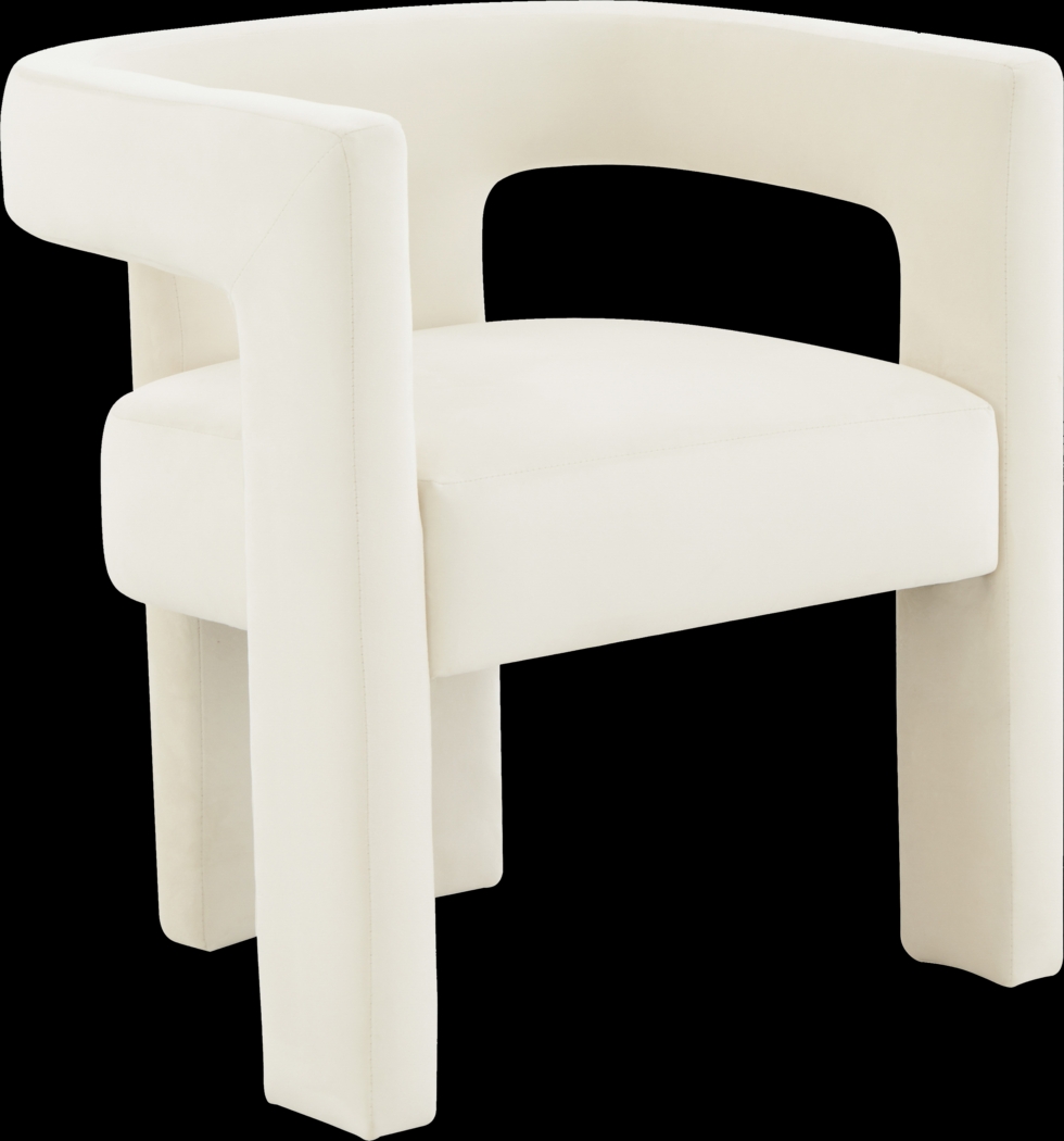 Remagen Cream Accent Chair - Thumbnail - Image 3