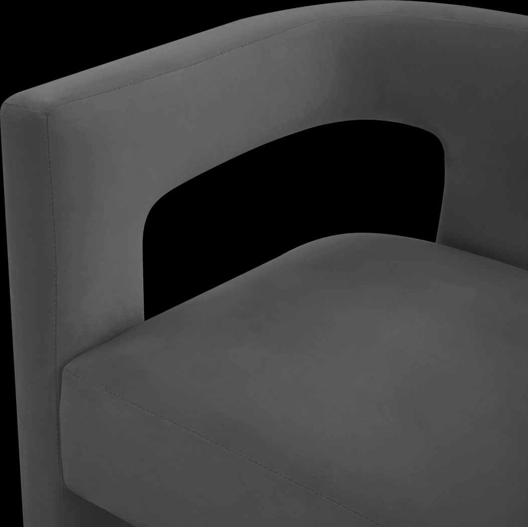 Remagen Dark Gray Accent Chair - Thumbnail - Image 6