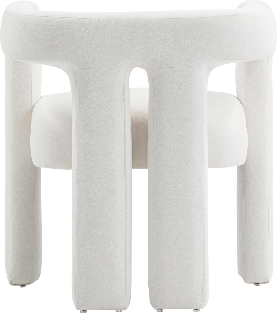 Remagen White Accent Chair - Thumbnail - Image 5
