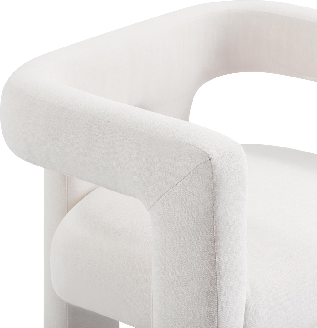 Remagen White Accent Chair - Thumbnail - Image 6