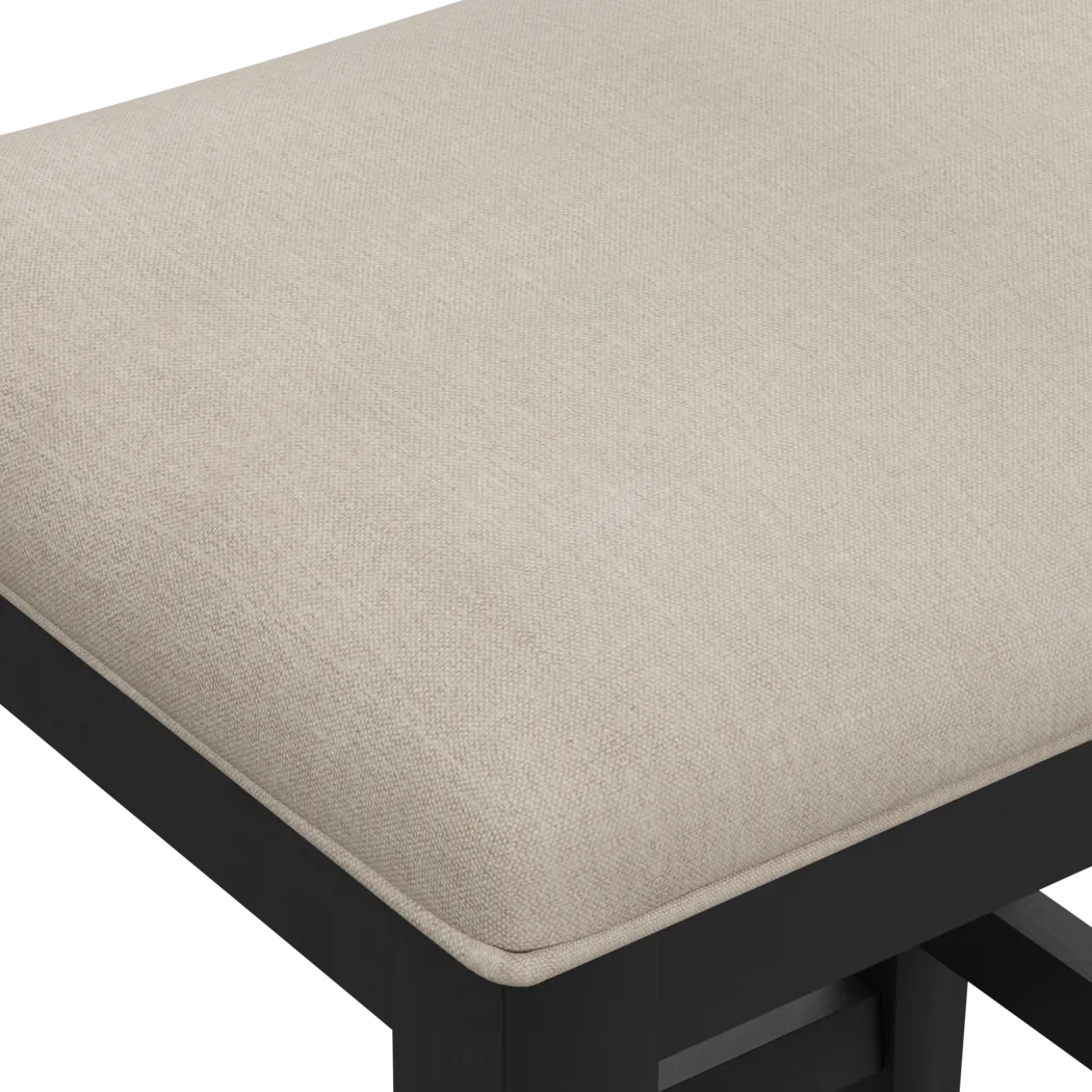 Rembles Black Counter Height Stool - Thumbnail - Image 6