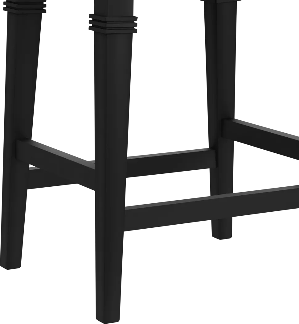 Rembles Black Counter Height Stool - Thumbnail - Image 7