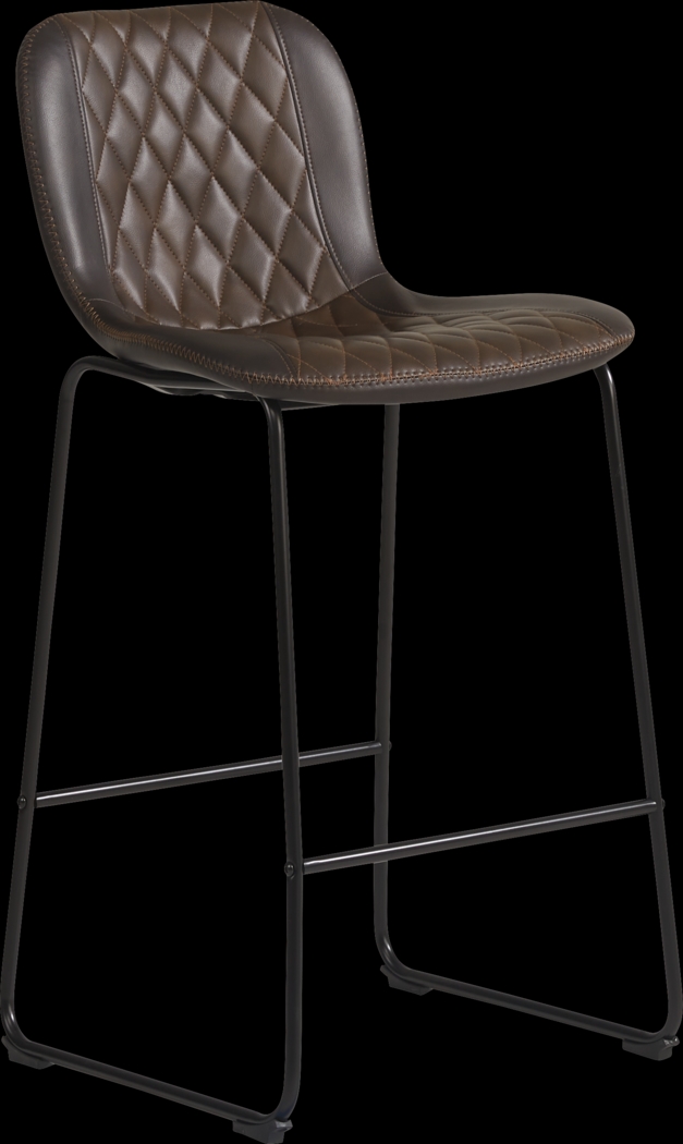 Remi Brown Barstool - Thumbnail - Image 1