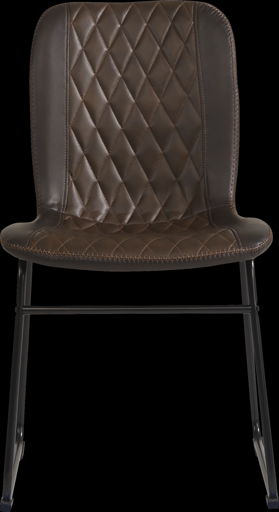 Remi Brown Side Chair - Thumbnail - Image 2