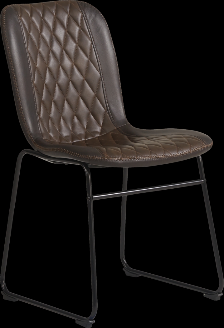 Remi Brown Side Chair - Thumbnail - Image 1