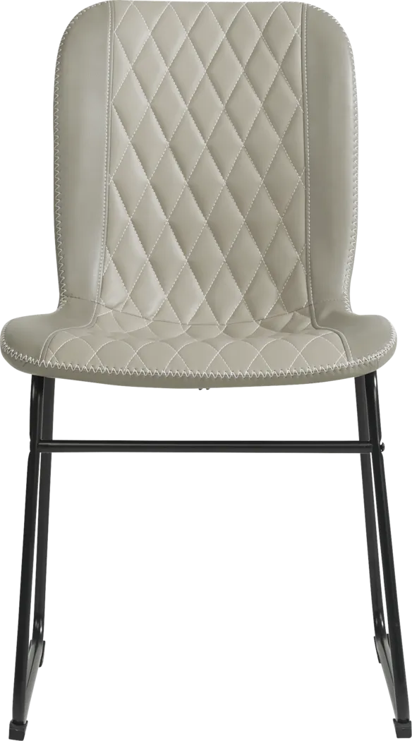 Remi Gray Side Chair - Thumbnail - Image 2