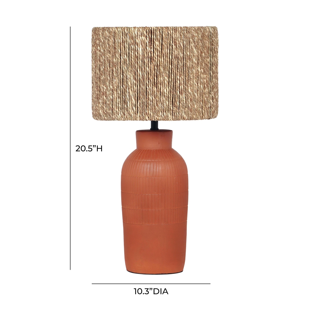 Remsen Boulevard Terracotta Lamp - Thumbnail - Image 5