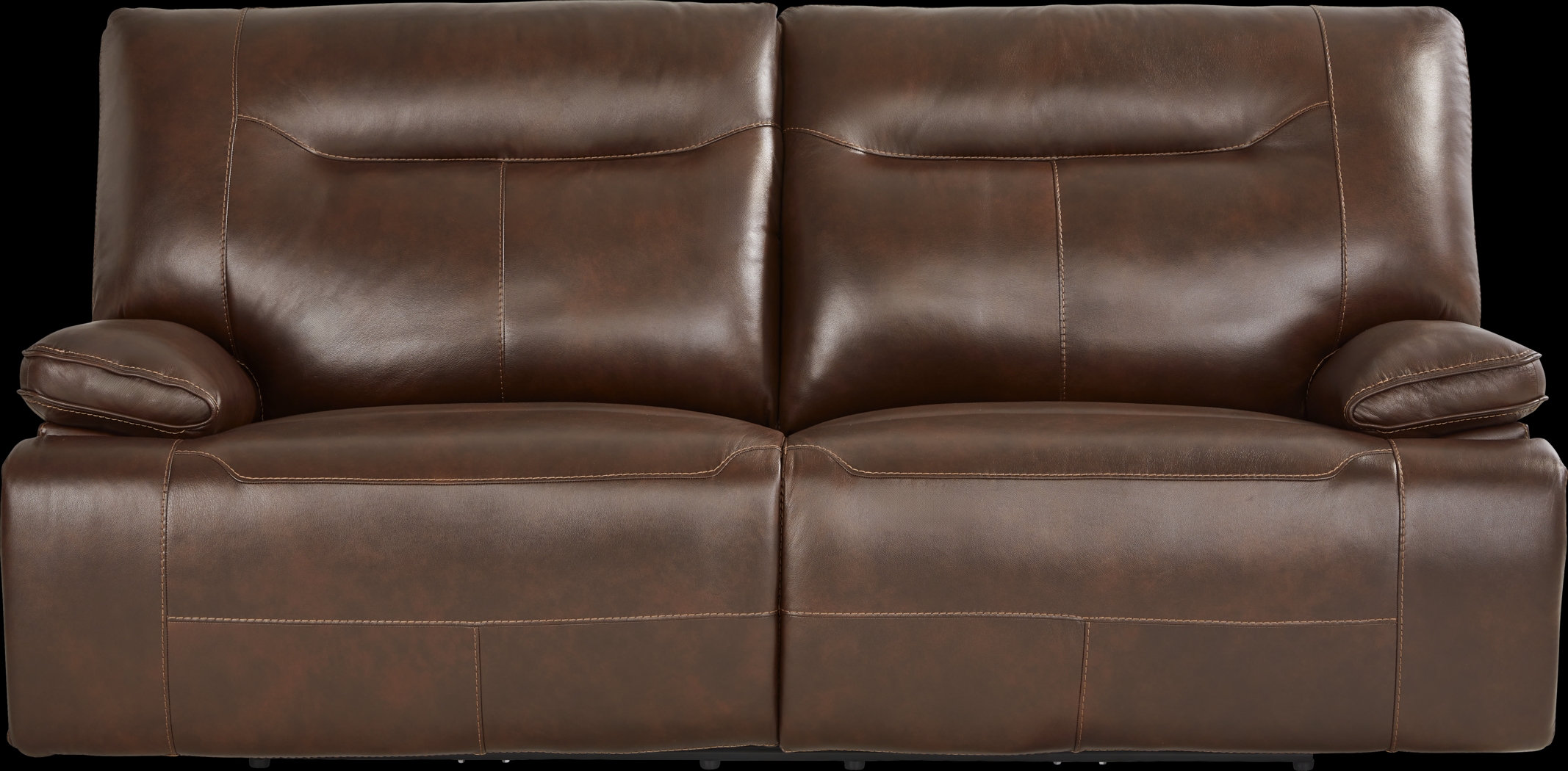 Renaldi Coffee 2 Pc Leather Dual Power Reclining Living Room - Thumbnail - Image 3