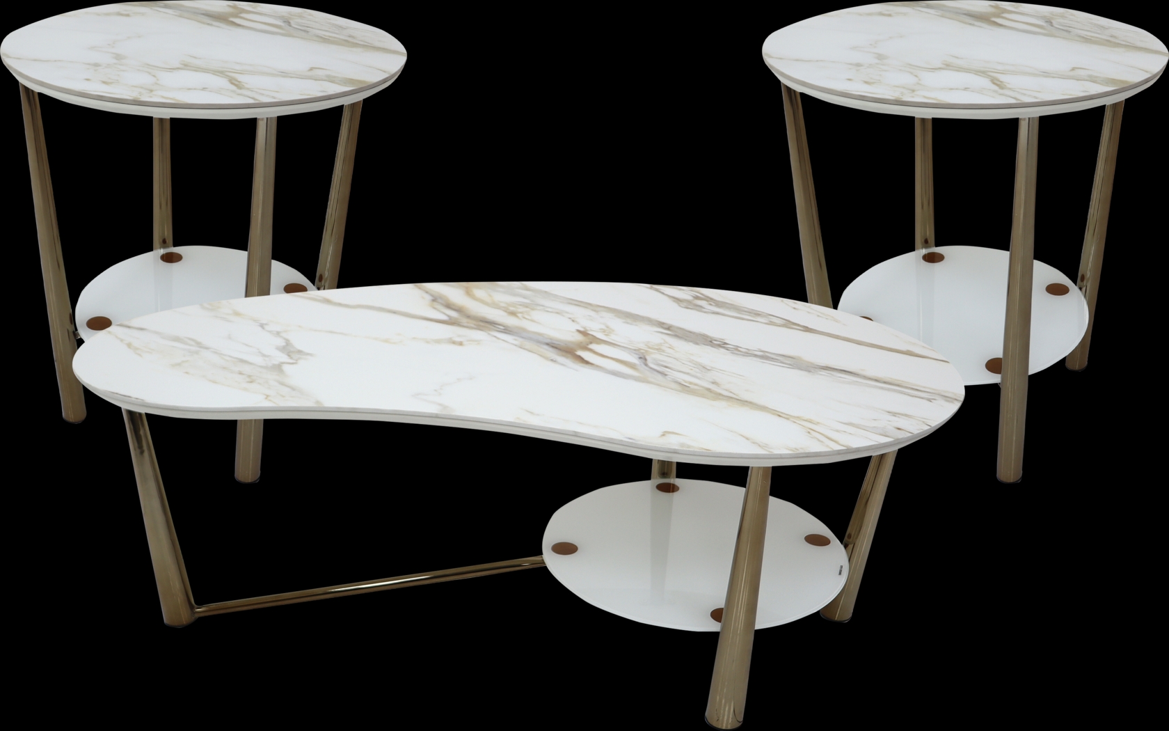 Odette Ivory 7 Pc Living Room with Sleeper Sofa - Thumbnail - Image 8