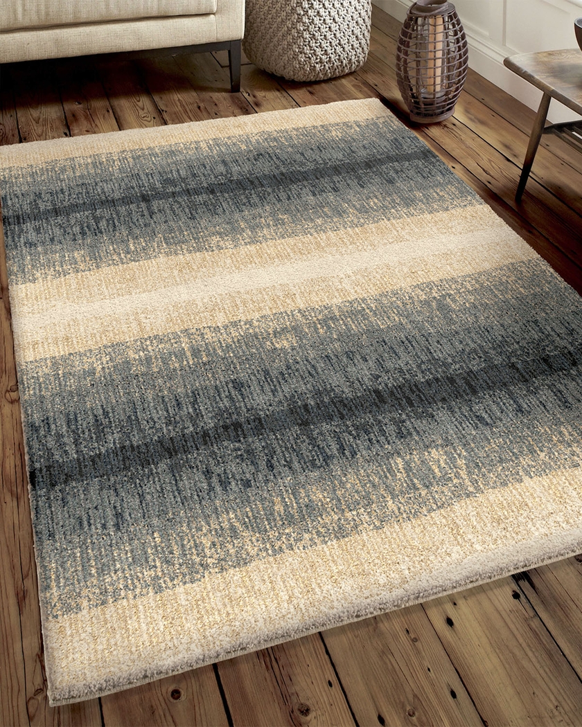 Renate Blue 5'3 x 7'6 Rug - Thumbnail - Image 2