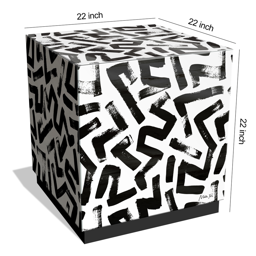 Reneta Black Accent Table - Thumbnail - Image 8