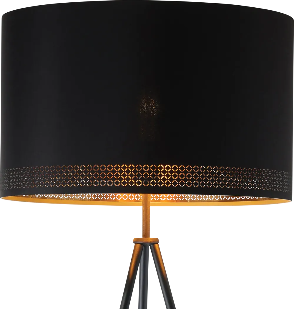 Renfrew Lane Black Floor Lamp - Thumbnail - Image 3