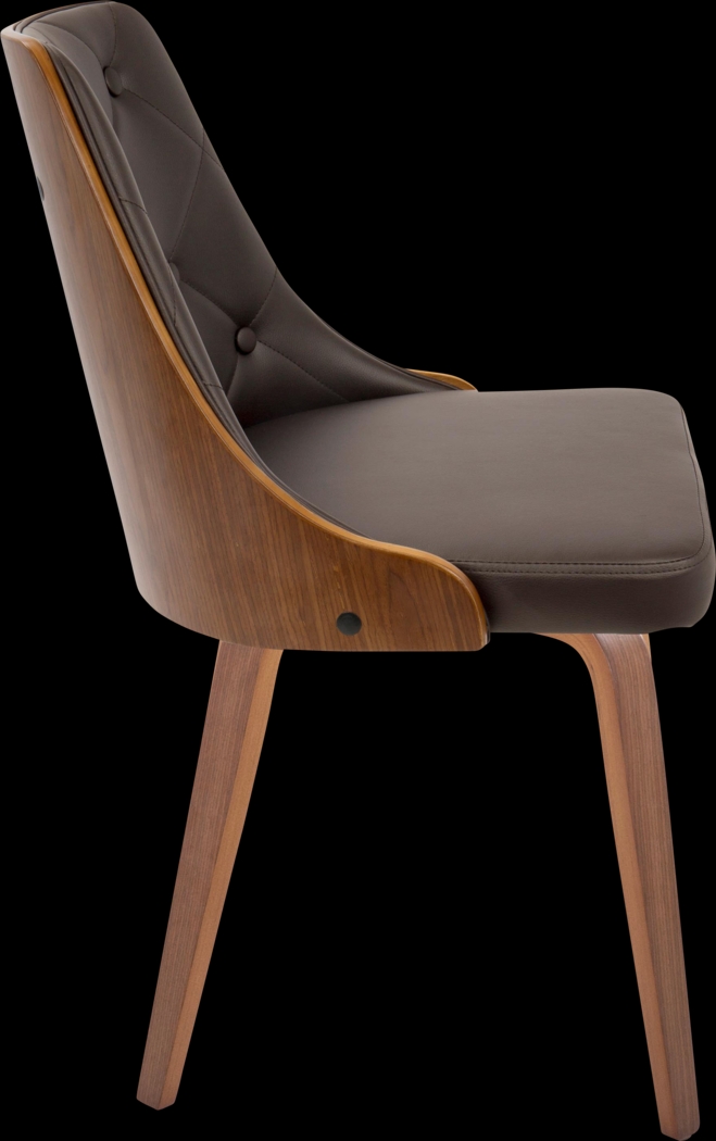 Renior Brown Dining Chair, Set of 2 - Thumbnail - Image 3