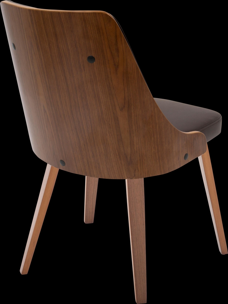 Renior Brown Dining Chair, Set of 2 - Thumbnail - Image 4