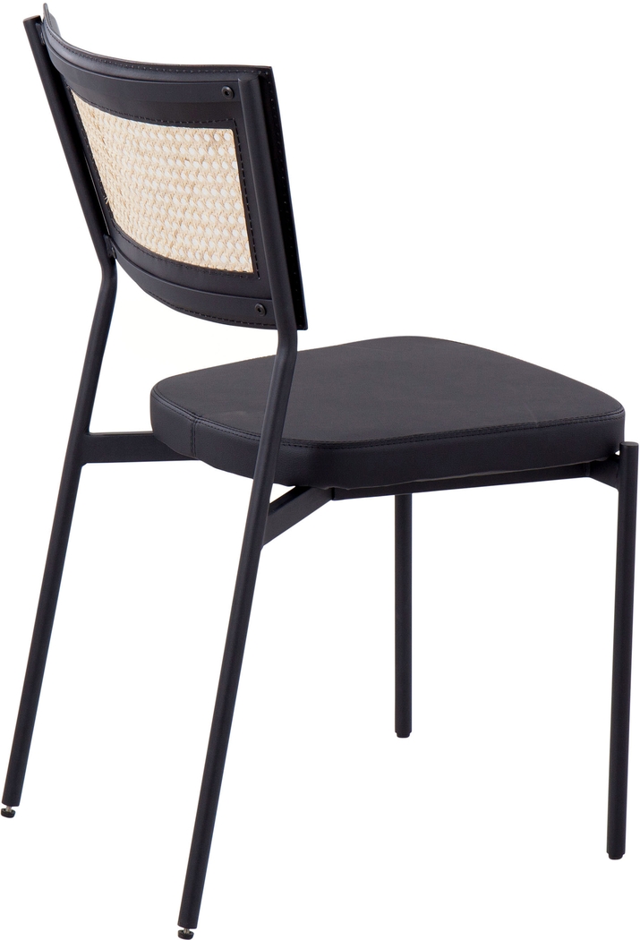 Renneau Black Side Chair, Set of 2 - Thumbnail - Image 8
