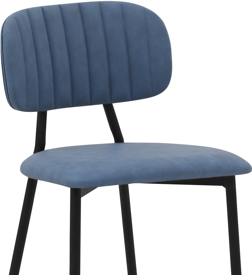 Rennelo Light Blue Counter Height Stool - Thumbnail - Image 5
