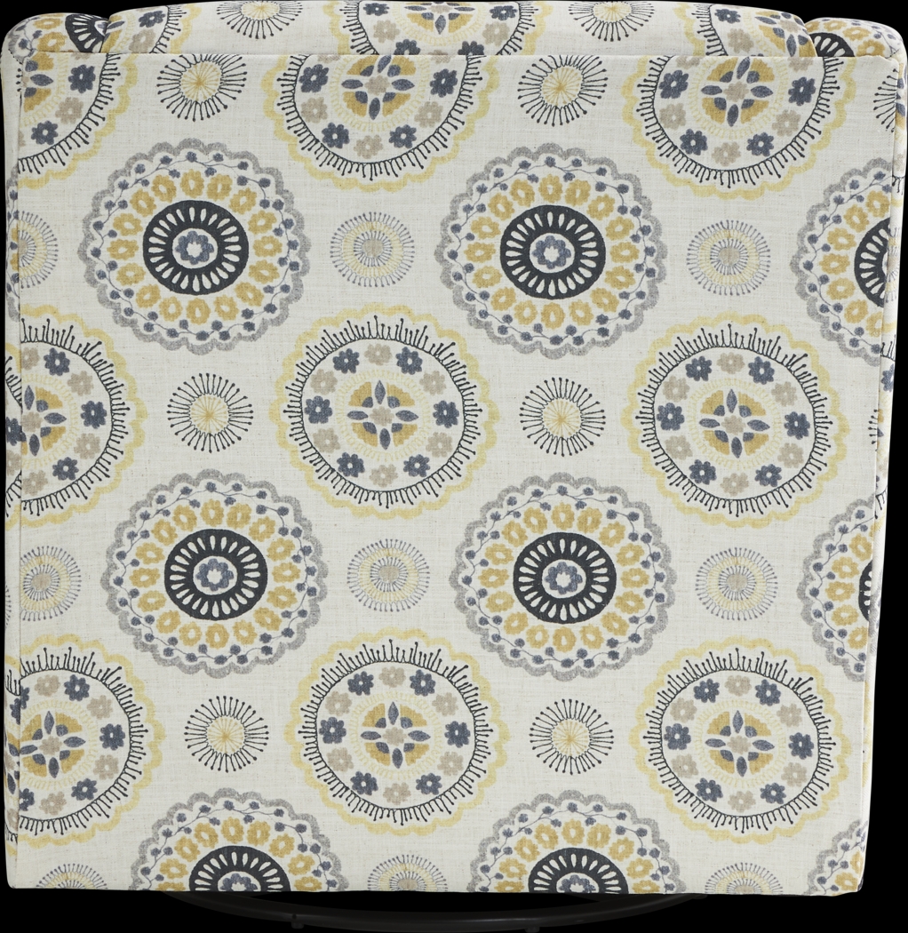 Reno Hills Beige Swivel Chair - Thumbnail - Image 3