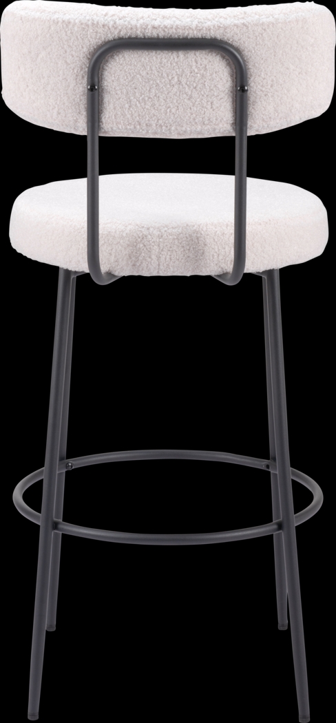 Rentz White Barstool, Set of 2 - Thumbnail - Image 6