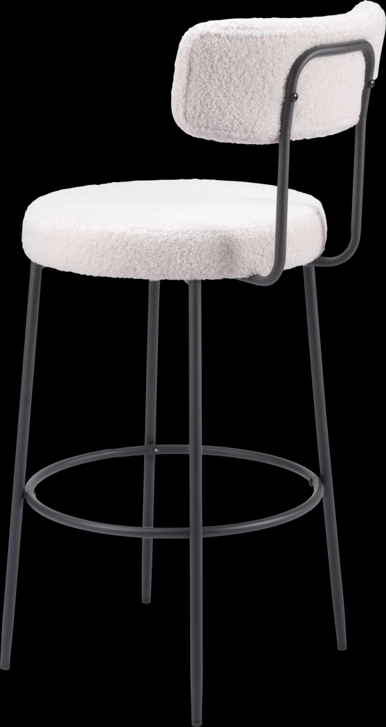 Rentz White Barstool, Set of 2 - Thumbnail - Image 7