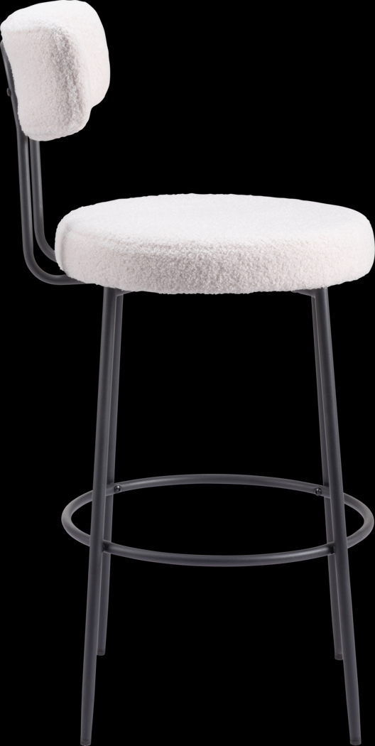 Rentz White Barstool, Set of 2 - Thumbnail - Image 8