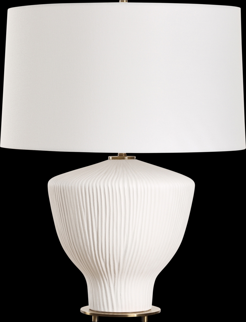 Renville Boulevard White Lamp - Thumbnail - Image 1