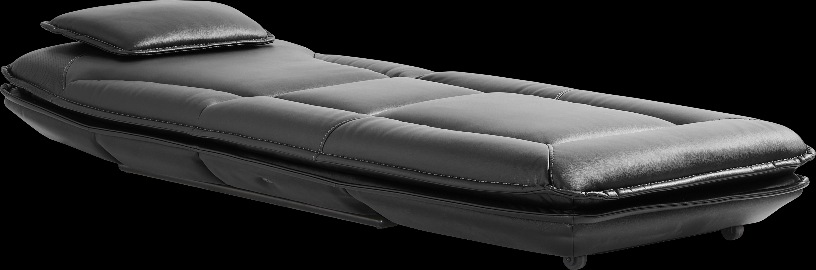 Repose Black Power Reclining Chaise - Thumbnail - Image 4