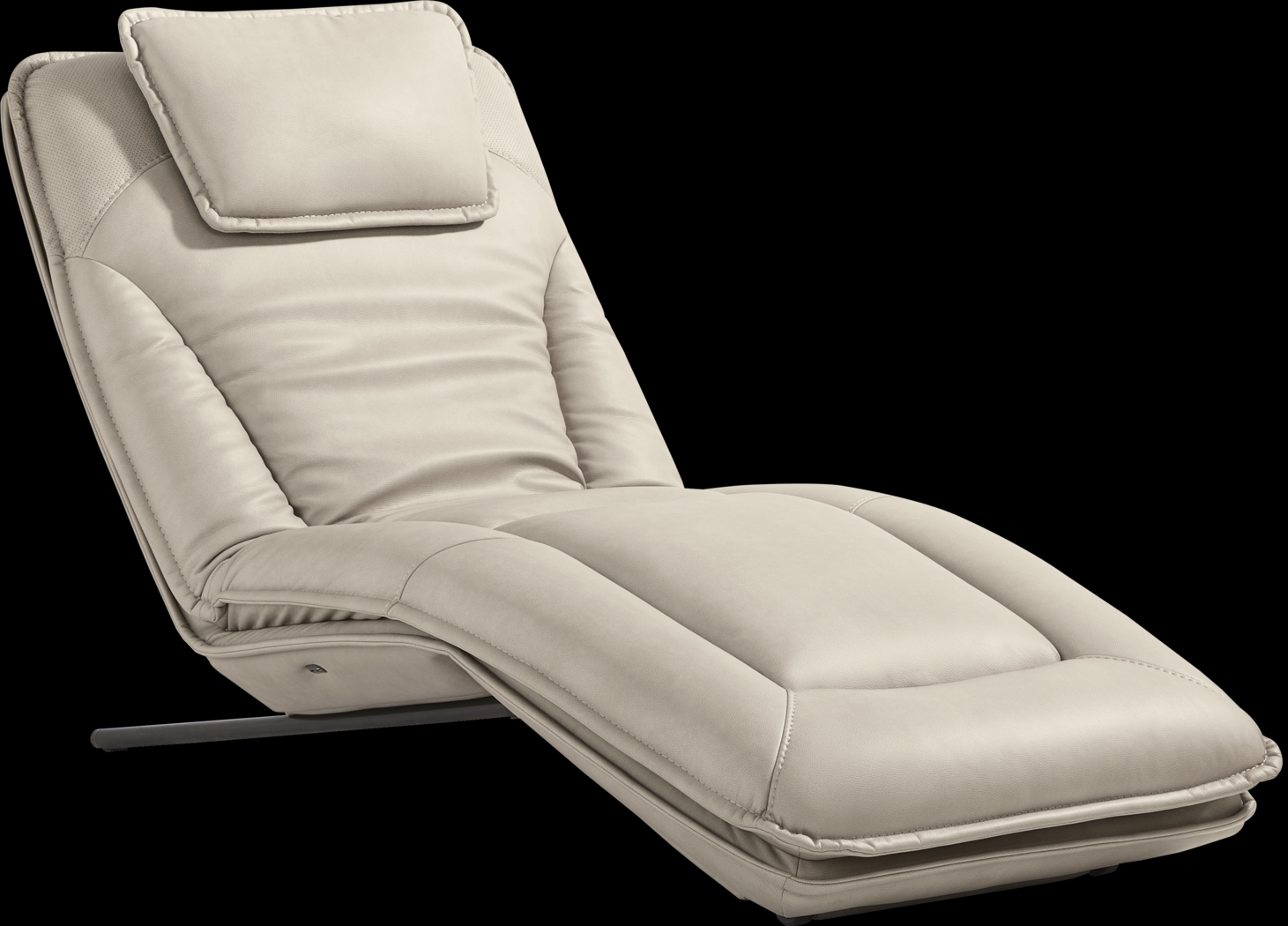 Repose Gray Power Reclining Chaise - Thumbnail - Image 1