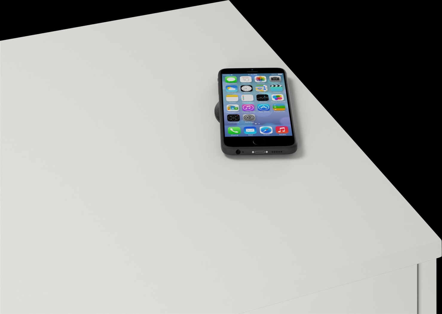 Reppert White Desk - Thumbnail - Image 4
