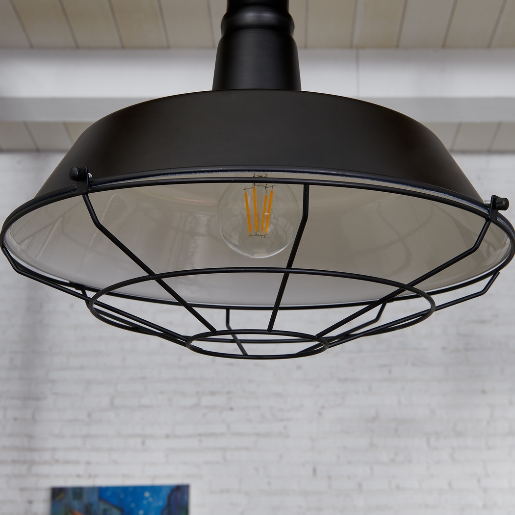Reseda Black Pendant - Thumbnail - Image 2