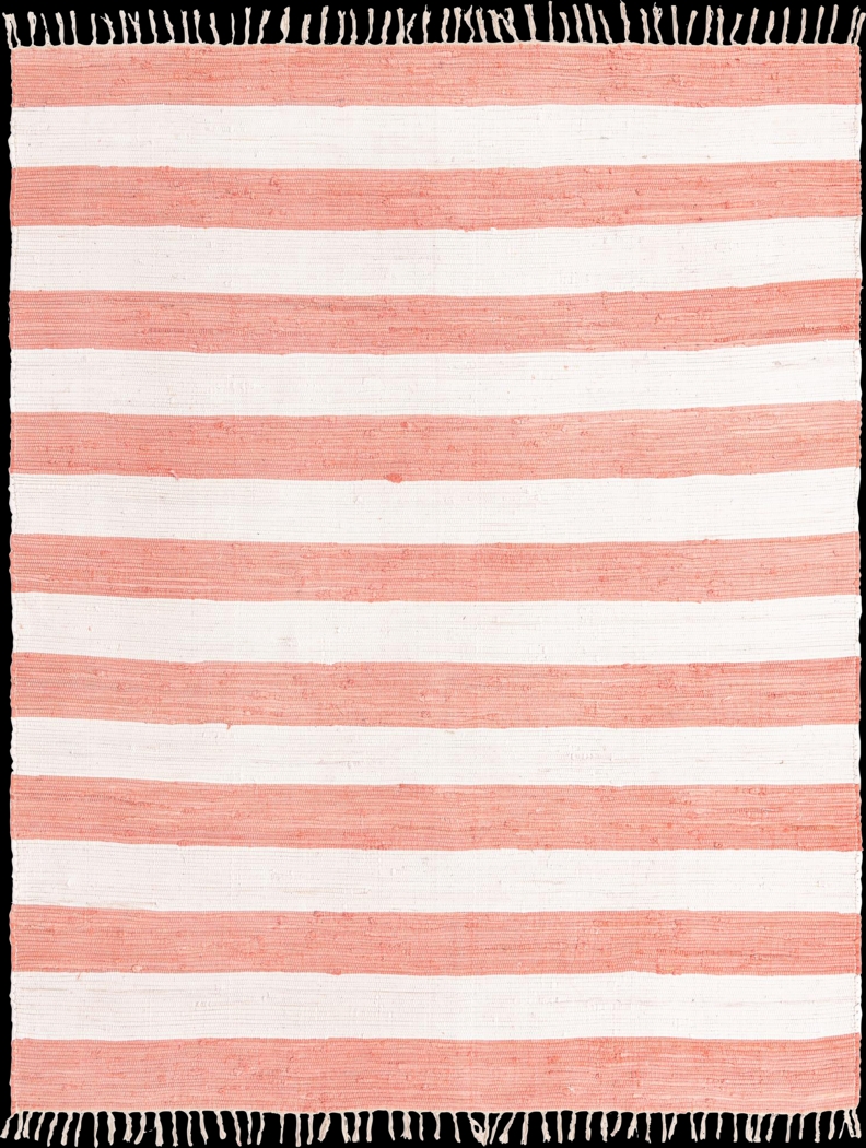 Reshay Coral 7'10 x 10' Rug - Thumbnail - Image 1