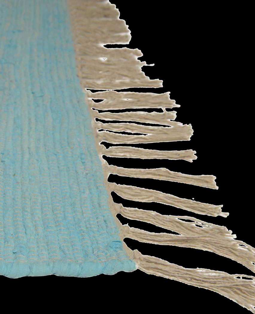 Reshay Turquoise 5'1 x 8' Rug - Thumbnail - Image 4