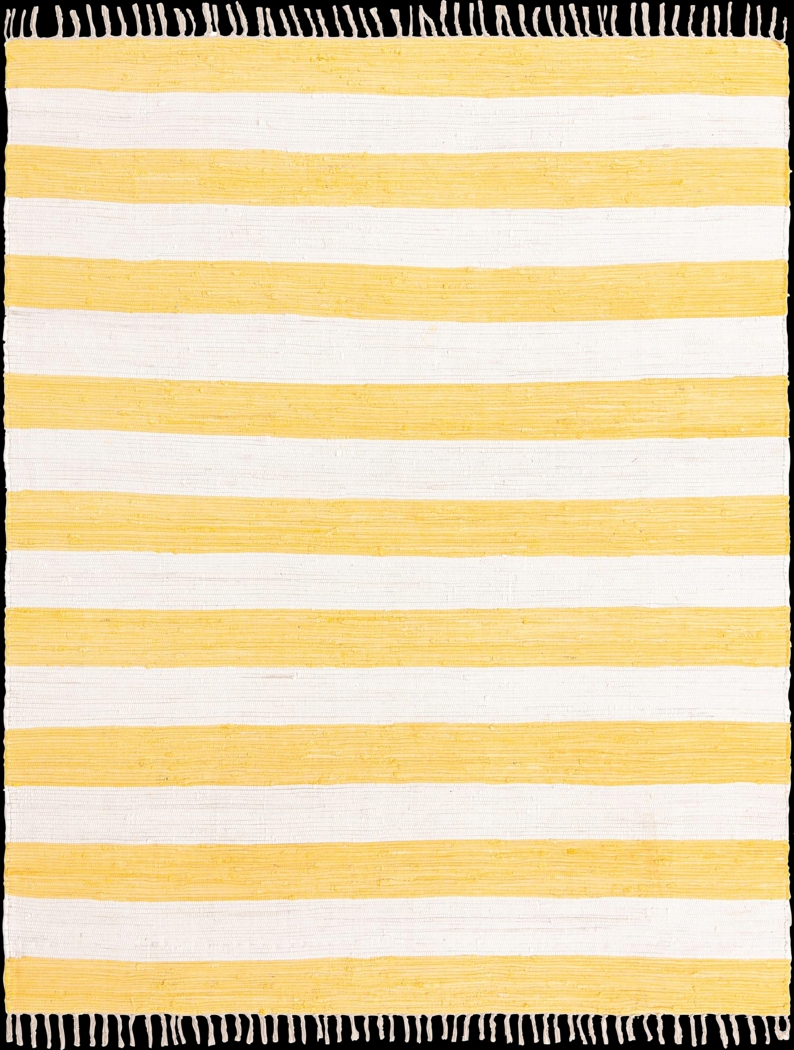 Reshay Yellow 10' x 14'1 Rug - Thumbnail - Image 1