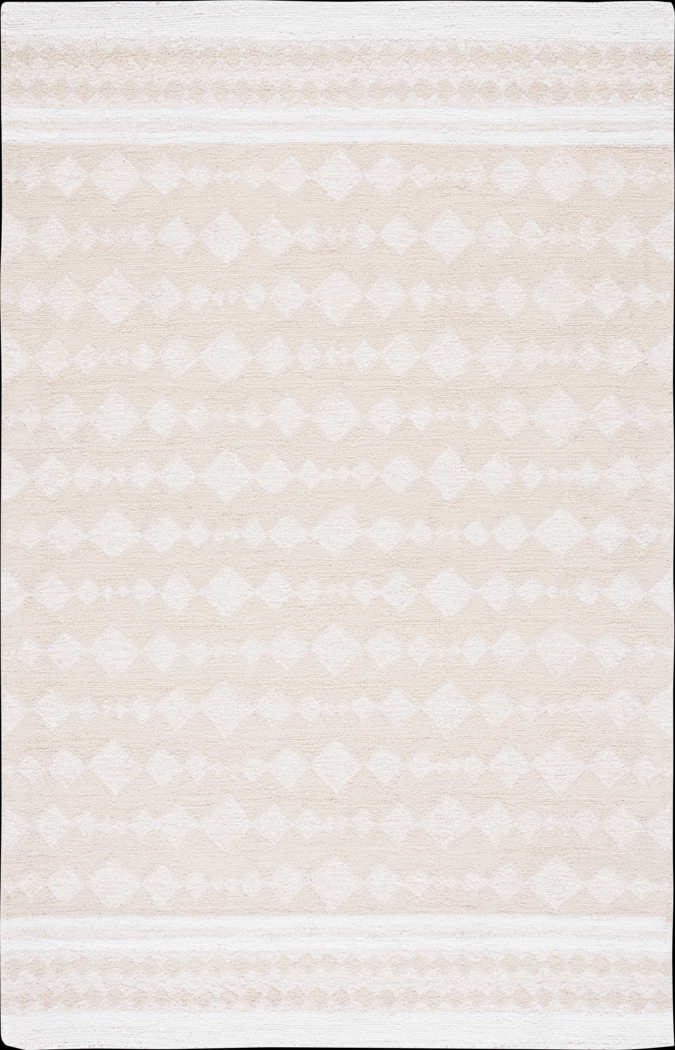 Resko Ivory/Beige 5' x 8' Rug - Thumbnail - Image 1