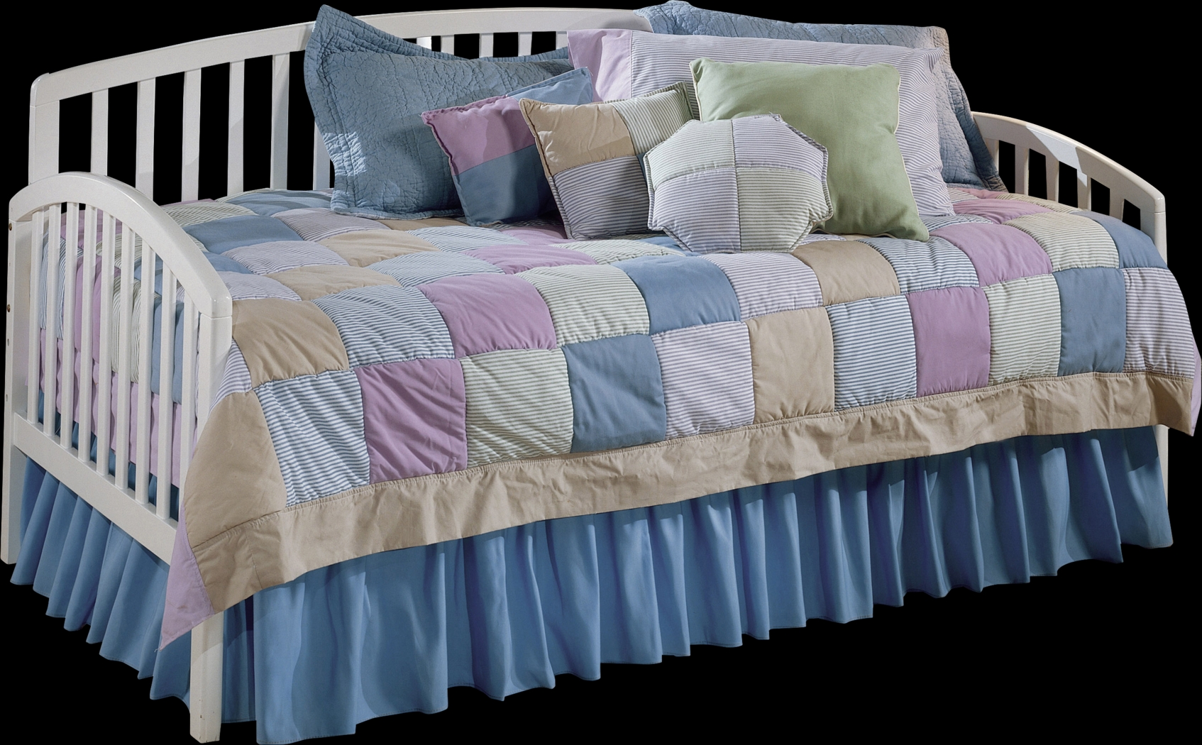 Restani White Daybed With Trundle - Thumbnail - Image 2