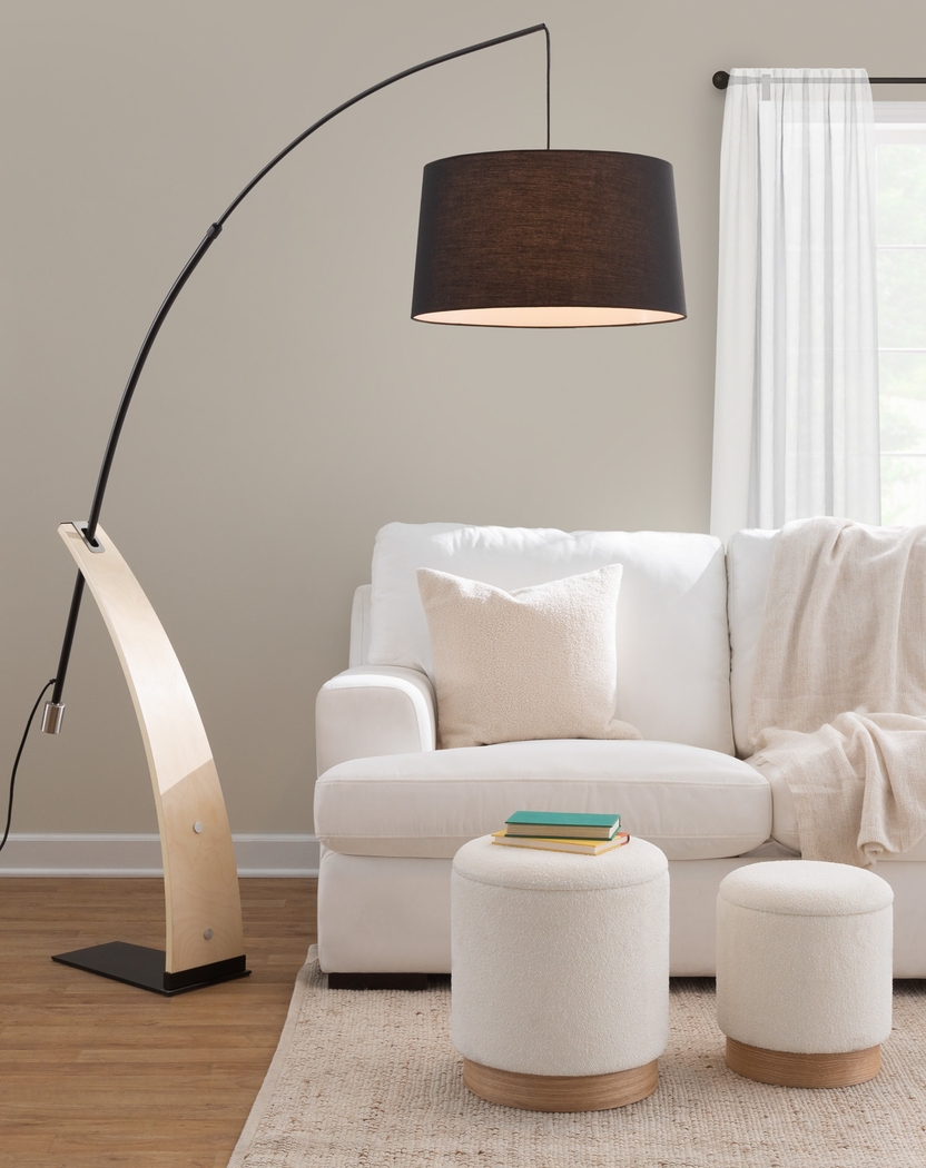 Restgate Black Floor Lamp - Thumbnail - Image 3