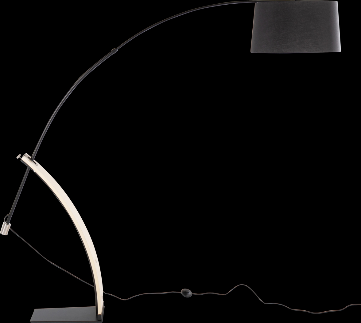 Restgate Black Floor Lamp - Thumbnail - Image 6