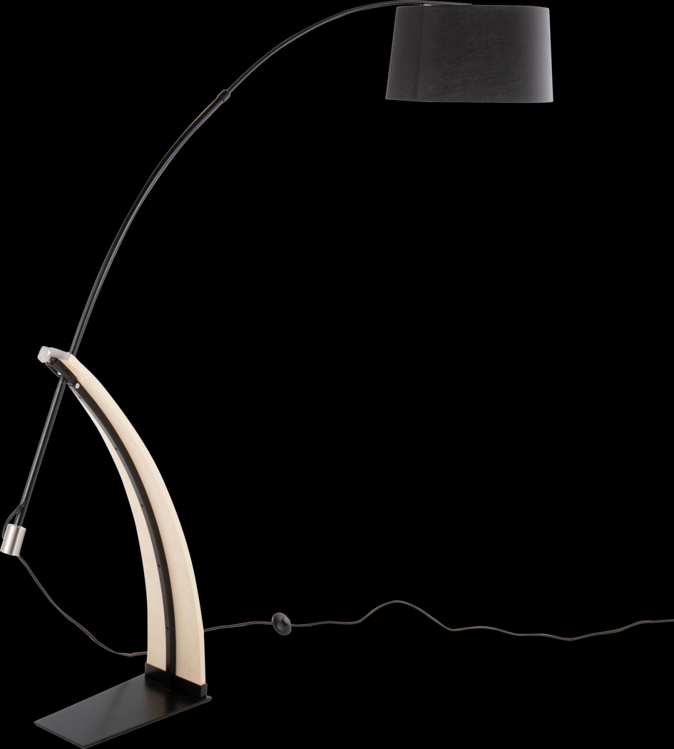 Restgate Black Floor Lamp - Thumbnail - Image 7