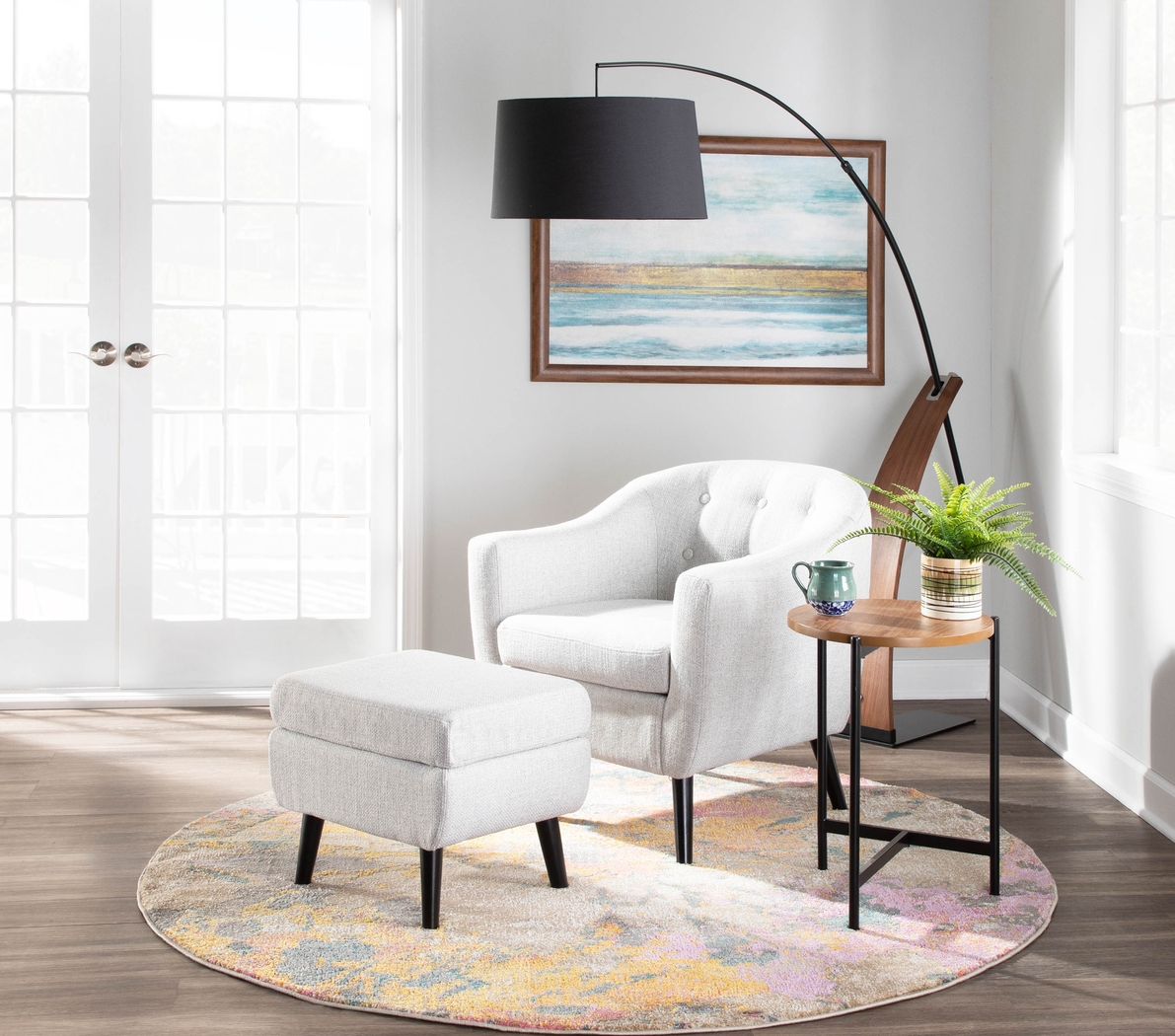 Restgate Walnut Floor Lamp - Thumbnail - Image 12