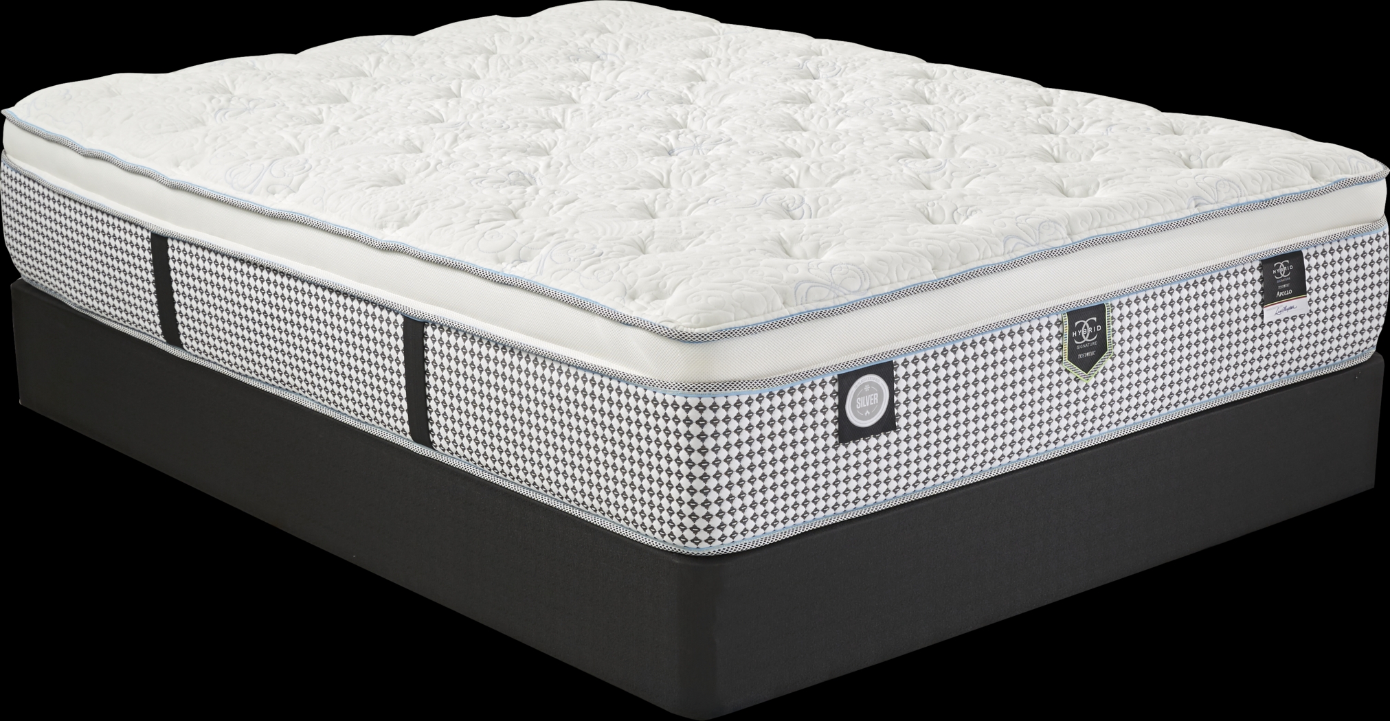 Restonic Apollo Queen Mattress Set - Thumbnail - Image 1