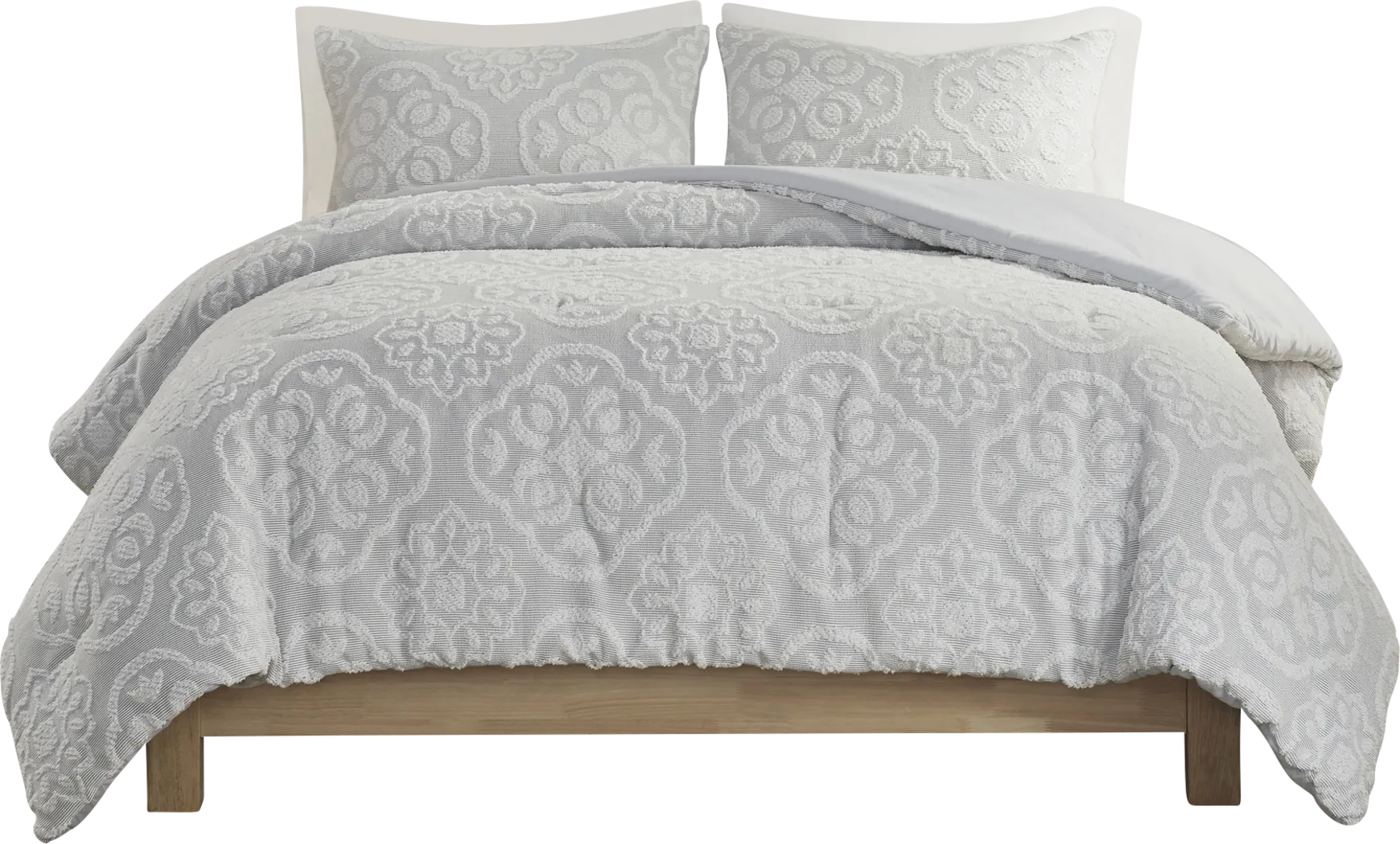 Retama Gray 3 Pc King/California King Comforter Set - Thumbnail - Image 5