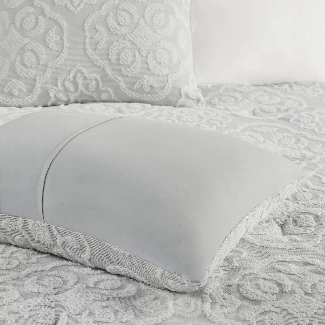 Retama Gray 3 Pc King/California King Comforter Set - Thumbnail - Image 9