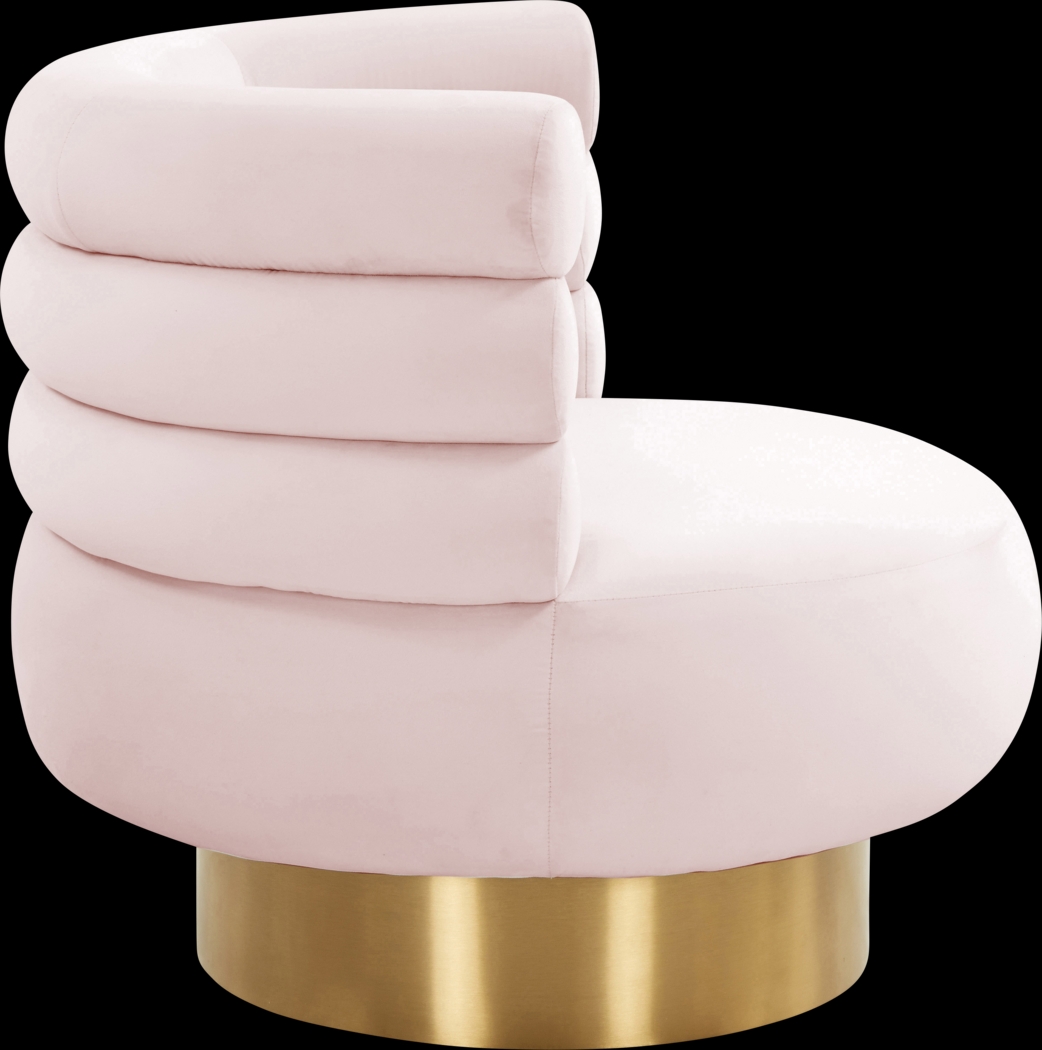 Kids Retro Nest Blush Swivel Chair - Thumbnail - Image 3