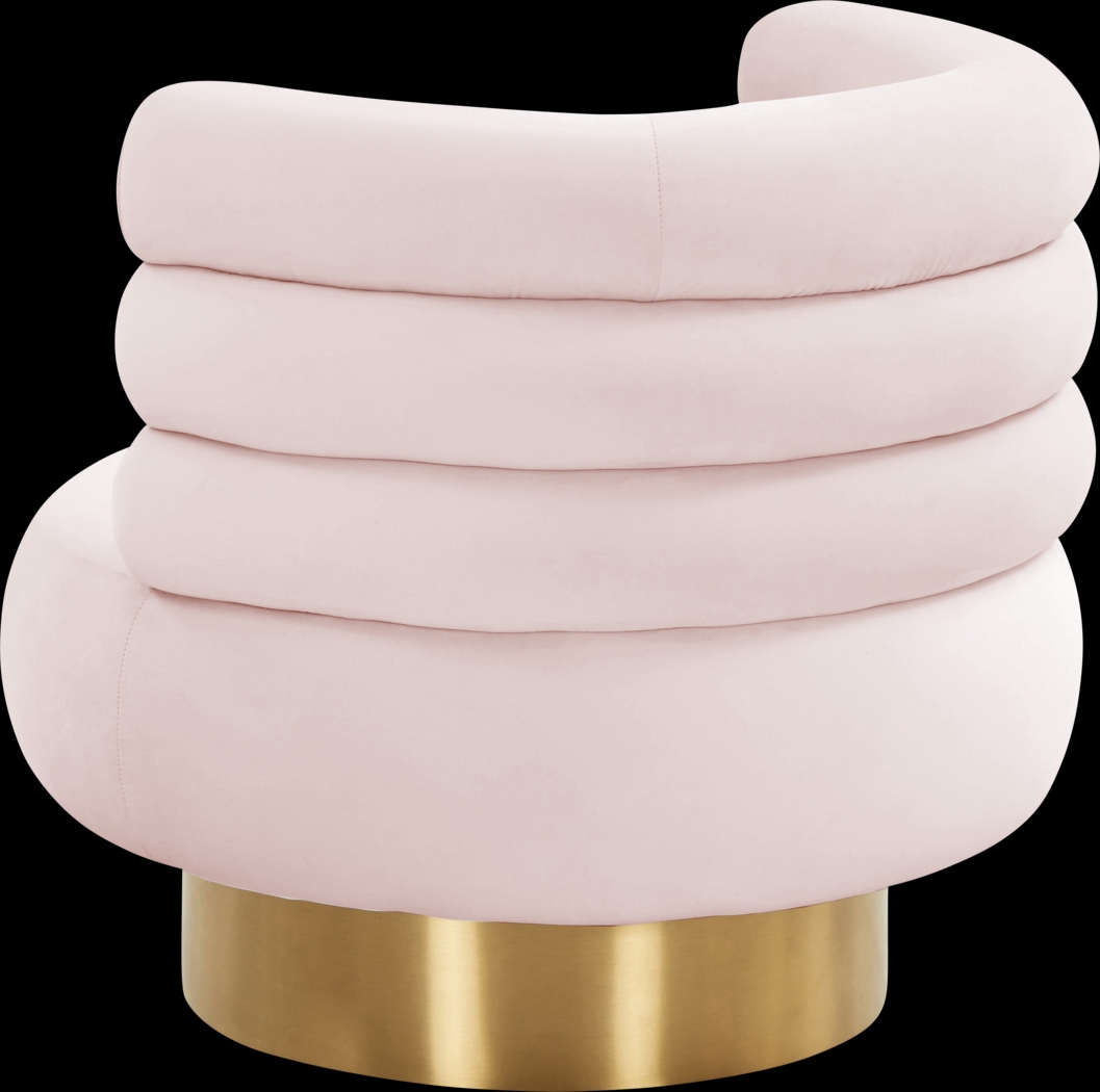 Kids Retro Nest Blush Swivel Chair - Thumbnail - Image 4