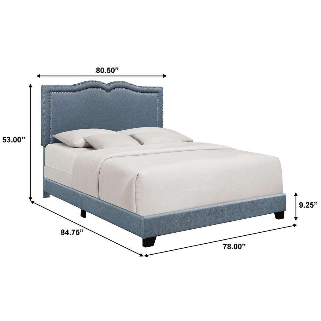 Reva Road Blue King Bed - Thumbnail - Image 7