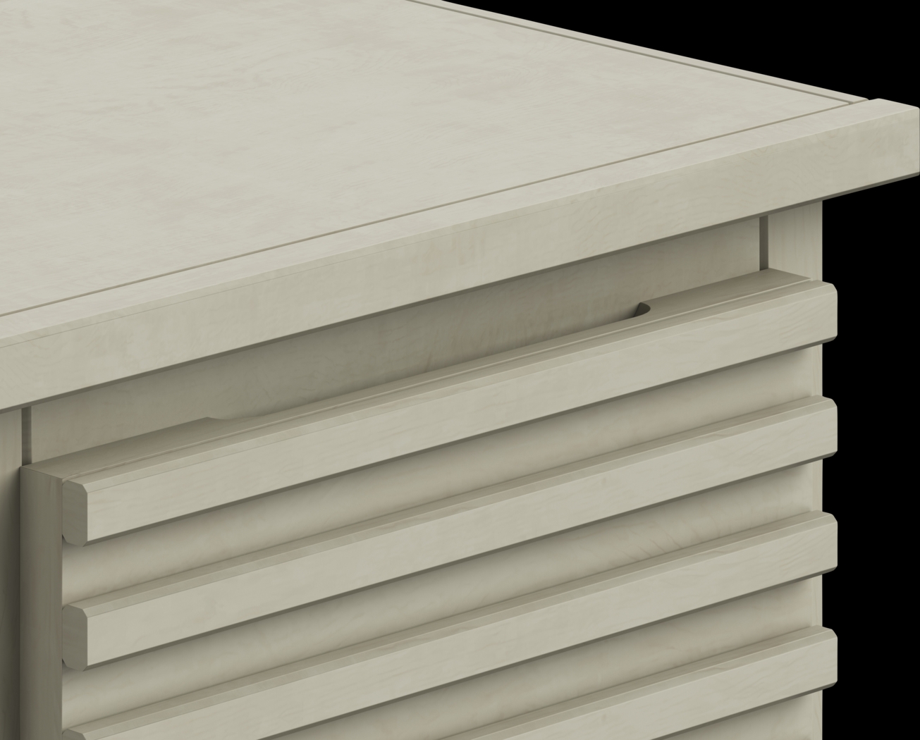 Revei Beige Chairside Table - Thumbnail - Image 4