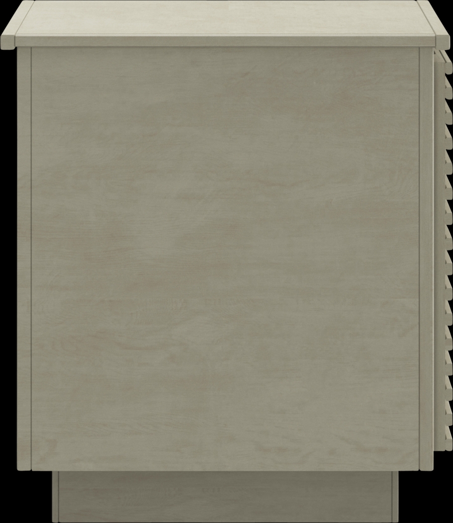 Revei Beige Chairside Table - Thumbnail - Image 5