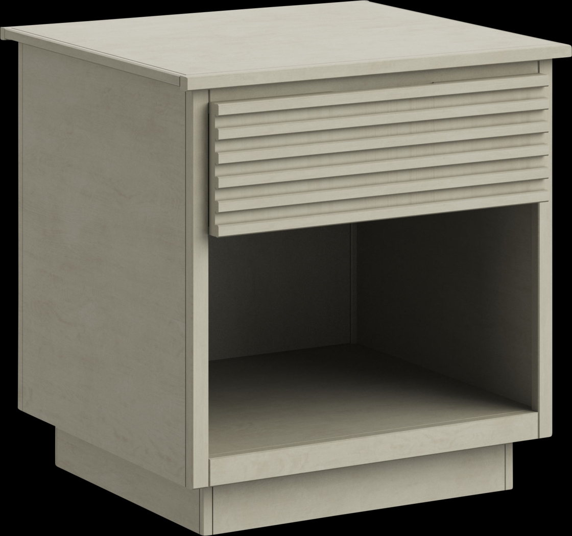 Revei Beige End Table - Thumbnail - Image 1